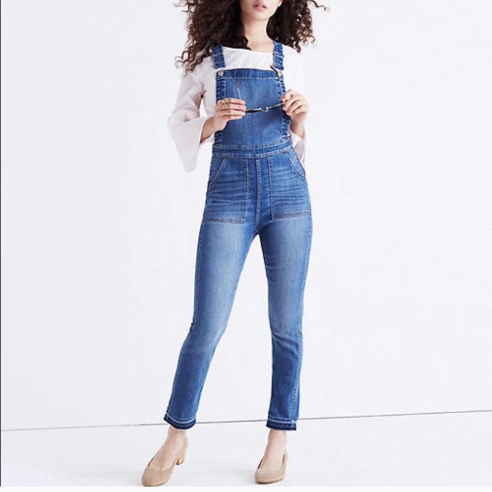 Madewell XS skinny overalls